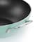 Martha Stewart 12" Turquoise Aluminum Nonstick Essential Pan With Lid